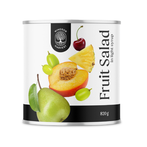Windsor Harvest Fruit Salad in Syrup 820g